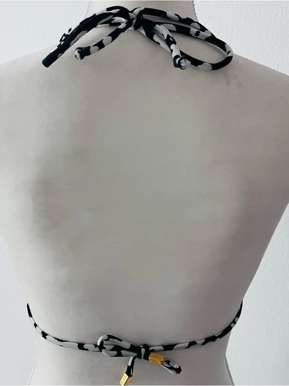 NWOT VIX Hermanny Jaguar Print with Gold-tone Chain on Straps - Picture 6 of 6